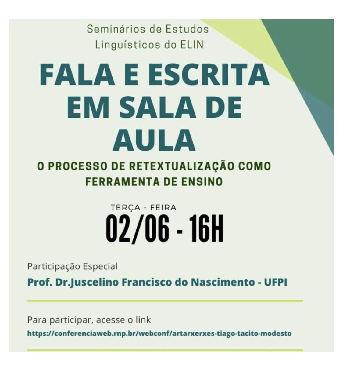 Grupo De Pesquisa ELIN tweet media