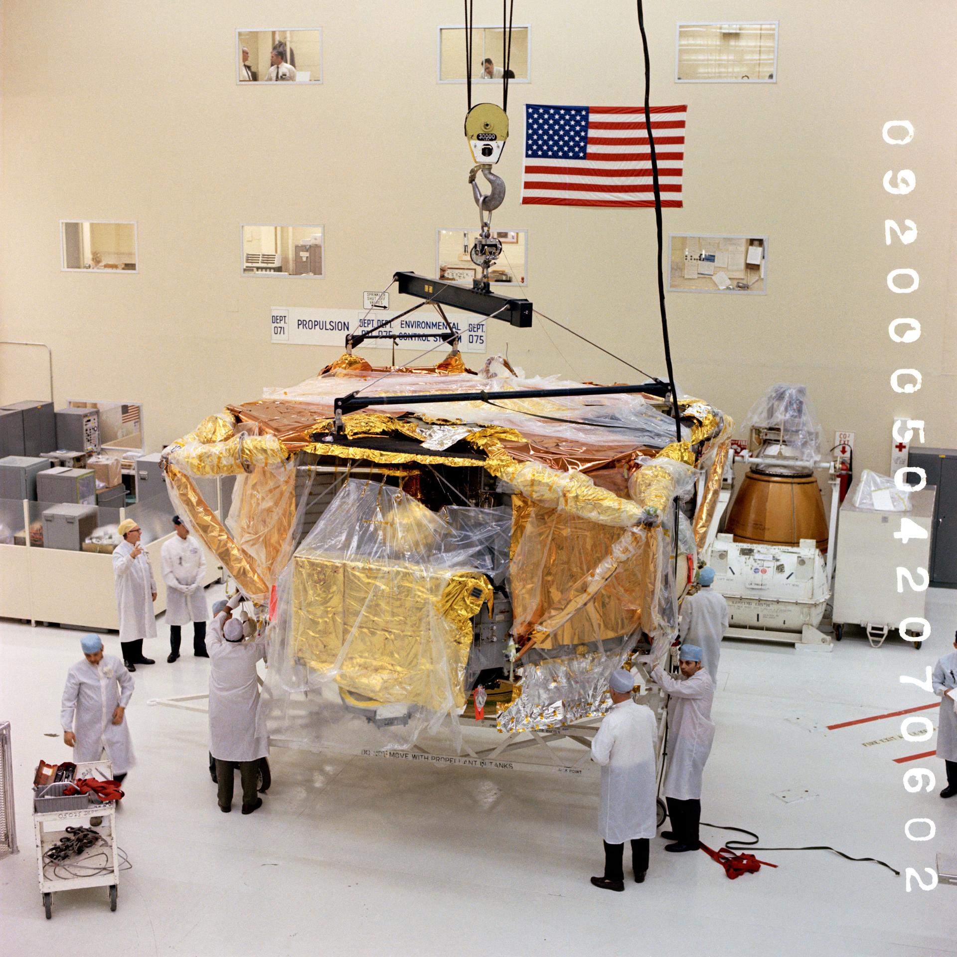 Apollo 50th on Twitter "Lunar Module 9 (LM9) at Grumman Aerospace