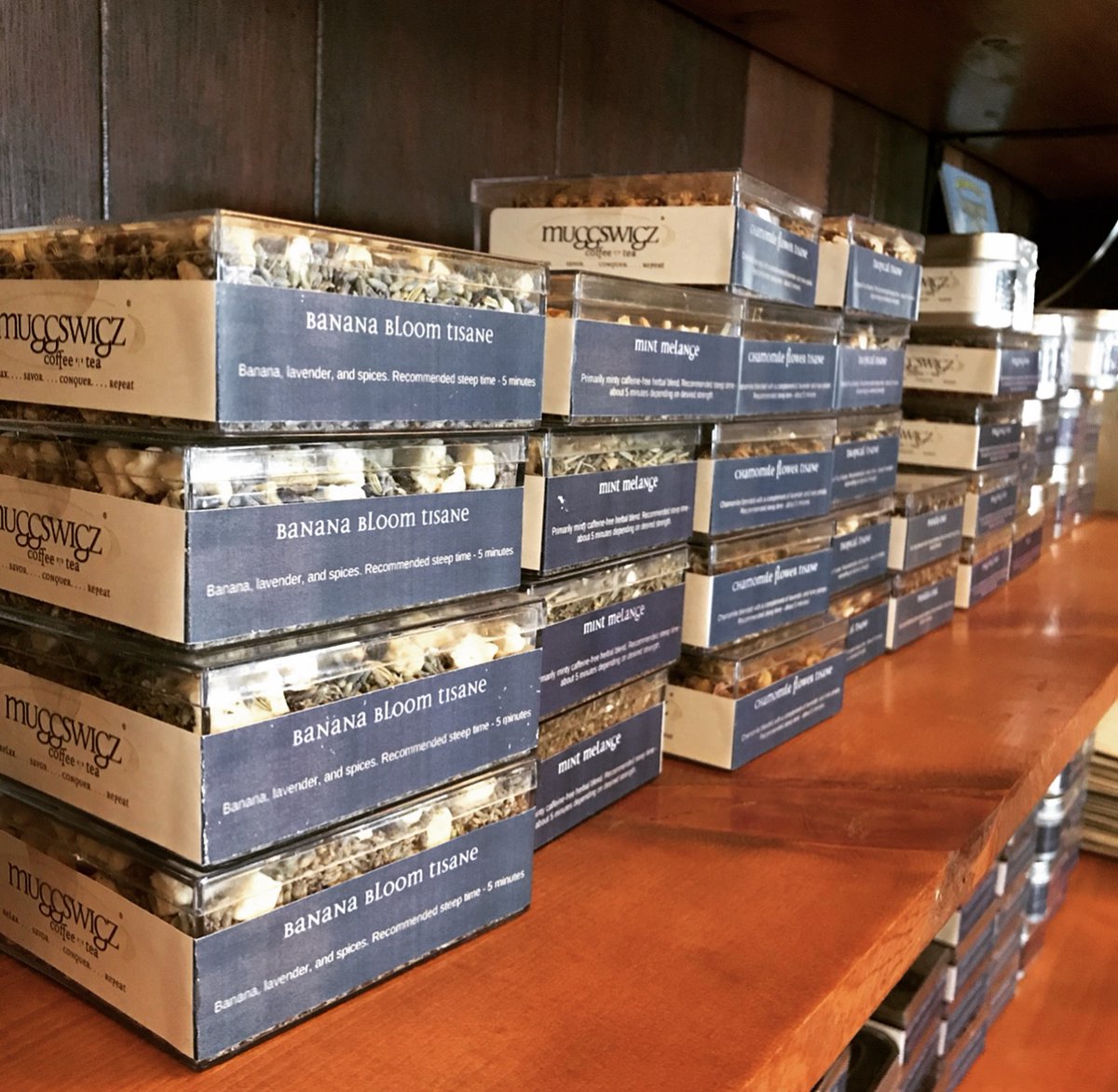 An iced tea sounds pretty good when the weather gets hot! 
We've got a large selection of loose leaf, direct trade tea for drinking and baking!

#muggswigz #looseleaf #teatime #cantonohio