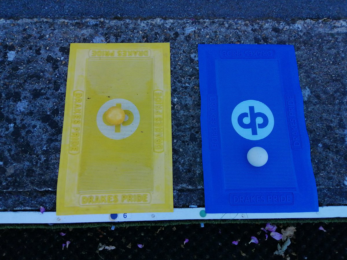 Our blue mats have arrived making it even easier to identify which one you can touch <a href="/Drakes_Pride/">Drakes Pride</a> #back2bowls