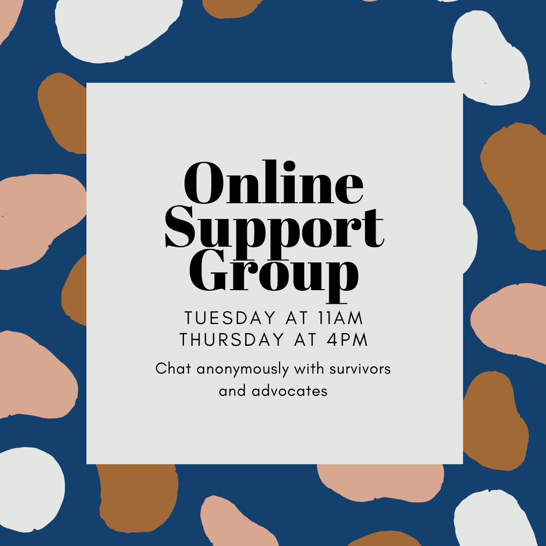 Our online support group will start in an hour! Today we will be discussing self-compassion.

To join the group, please go to affiliate.rainn.org/helproom/theca….