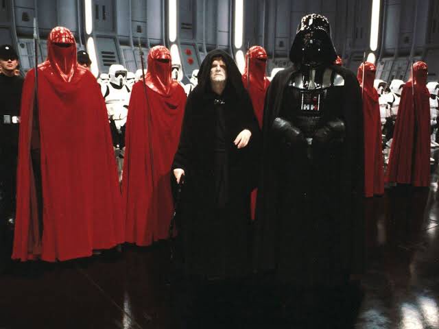 DeathStarPR's tweet photo. Hard to imagine any other Emperor having the guts to walk out of the Death Star like this. https://t.co/glBB5YHVXc