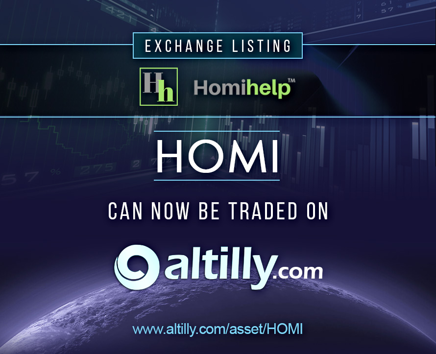 altillycom's tweet image. We are happy to announce that #HomiHelp ( $HOMI ) @homihelp can now be traded on #Altilly.
Happy trading!

altilly.com/asset/HOMI