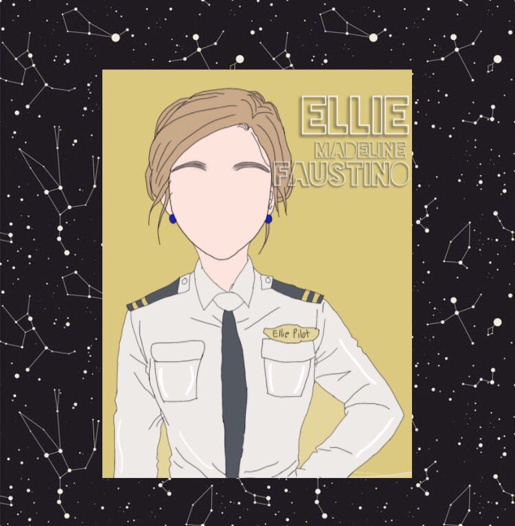 RidgIAOctavio's tweet photo. Hindi ko talaga gustong ipost siya kasi hindi naman siya totally akin kasi remake ko lang ito pero I just want you guys to see si Ellie as a pilot ✈️
#EveryFlightCounts https://t.co/d8AoYzNpO9