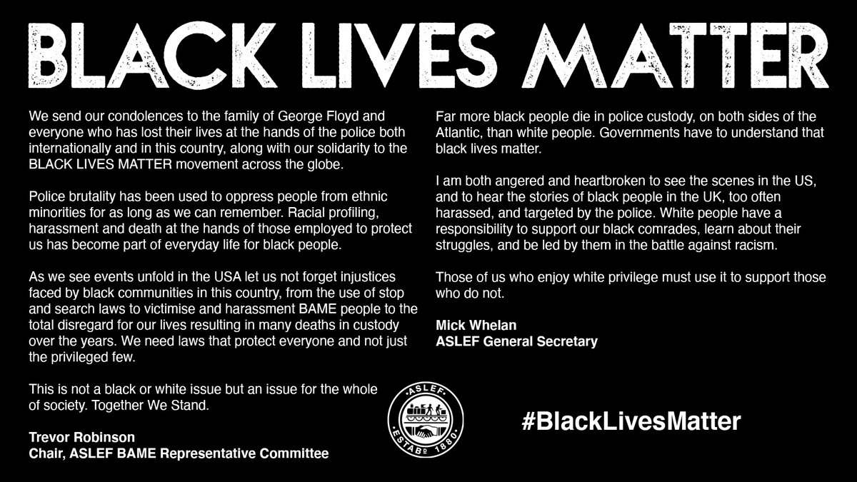 Black lives matter ✊🏽✊🏾✊🏿