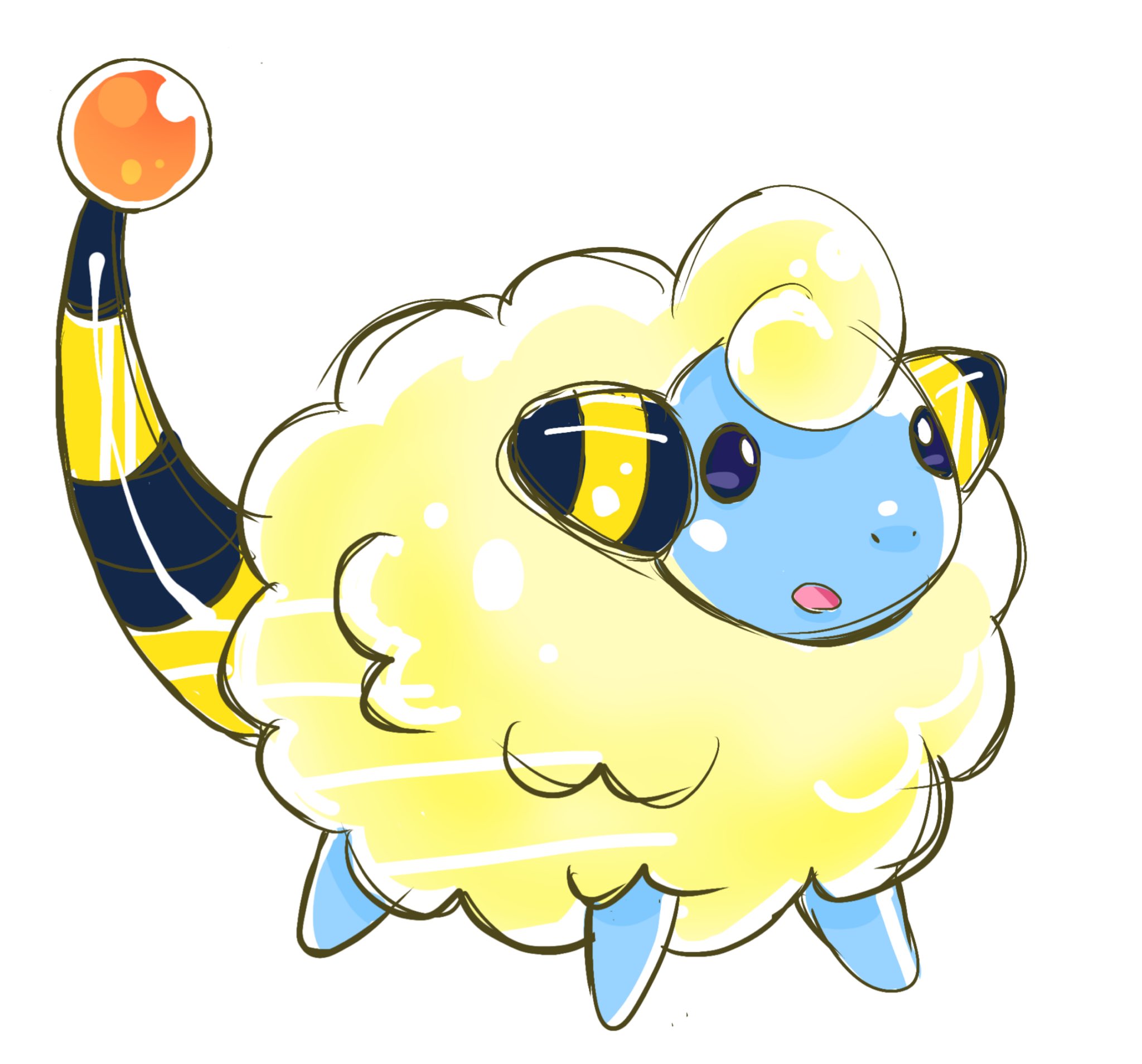 Twitter 上的 らくがきしたがり屋skebやってますm M 1日1ポケモン ポケモン ポケットモンスター Pokemon 金銀 イラスト らくがき1日1ポケモン 1日1絵 らくがき Mareep 179 メリープ T Co Gpfvb9i1sl Twitter