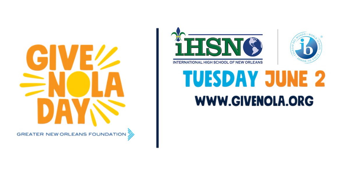 TODAY IS THE DAY!! Donate!! Donate!!

CLICK the link and schedule your donation early:givenola.org/international-…