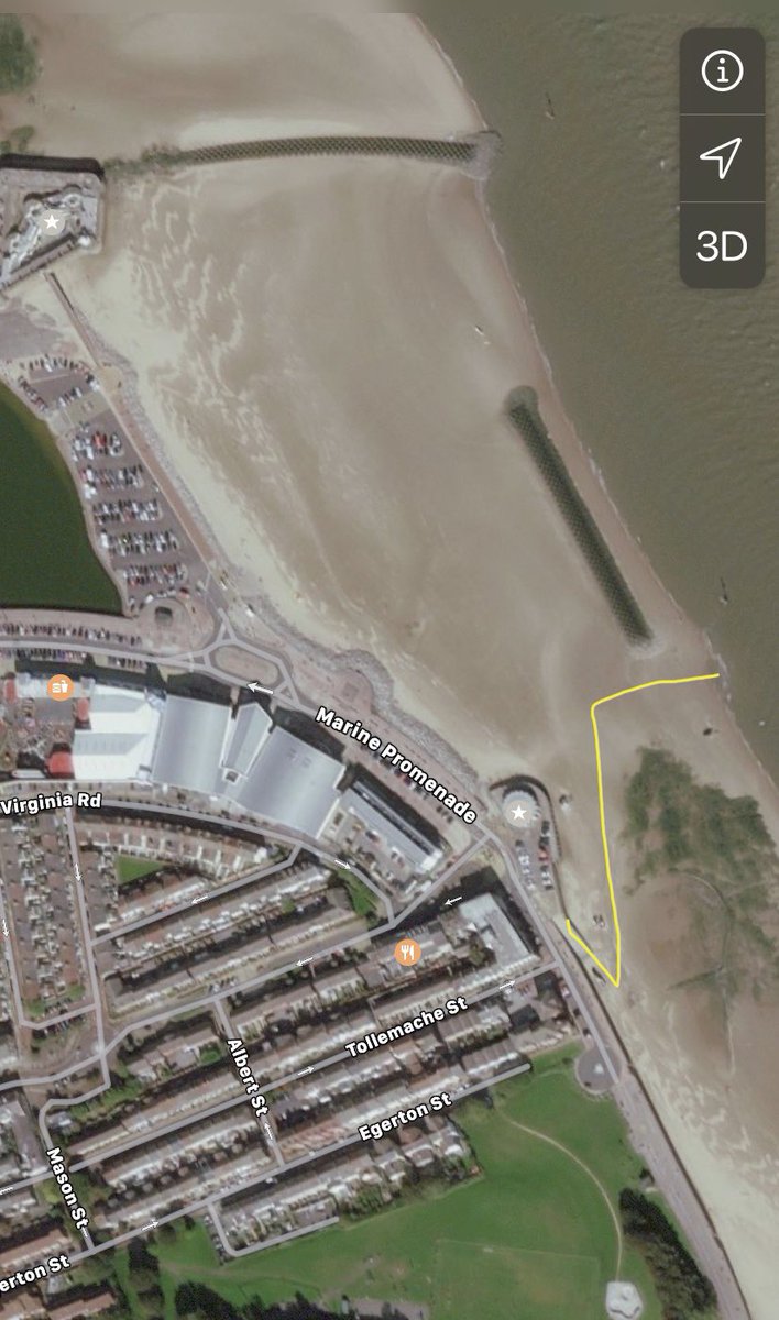 Think about where you are parking your vehicles when using the beach at New Brighton. Photo taken today of vehicles blocking the Victoria slip which we use as our launch site for the Lifeboat. Our tractor, trailer and Lifeboat is now unable to pass <a href="/MerPolWirral/">MerPol Wirral</a> <a href="/WirralCouncil/">Wirral Council</a>