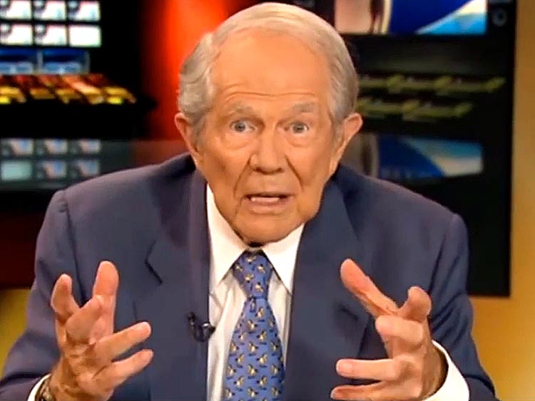 Pat Robertson, another Neo-Confederate preacher who preached that God was punishing America, labeled Clinton a traitor and talked about the New World Order, painting it as Satan's plan to control the world and institute a one world government that would conquer America.39/