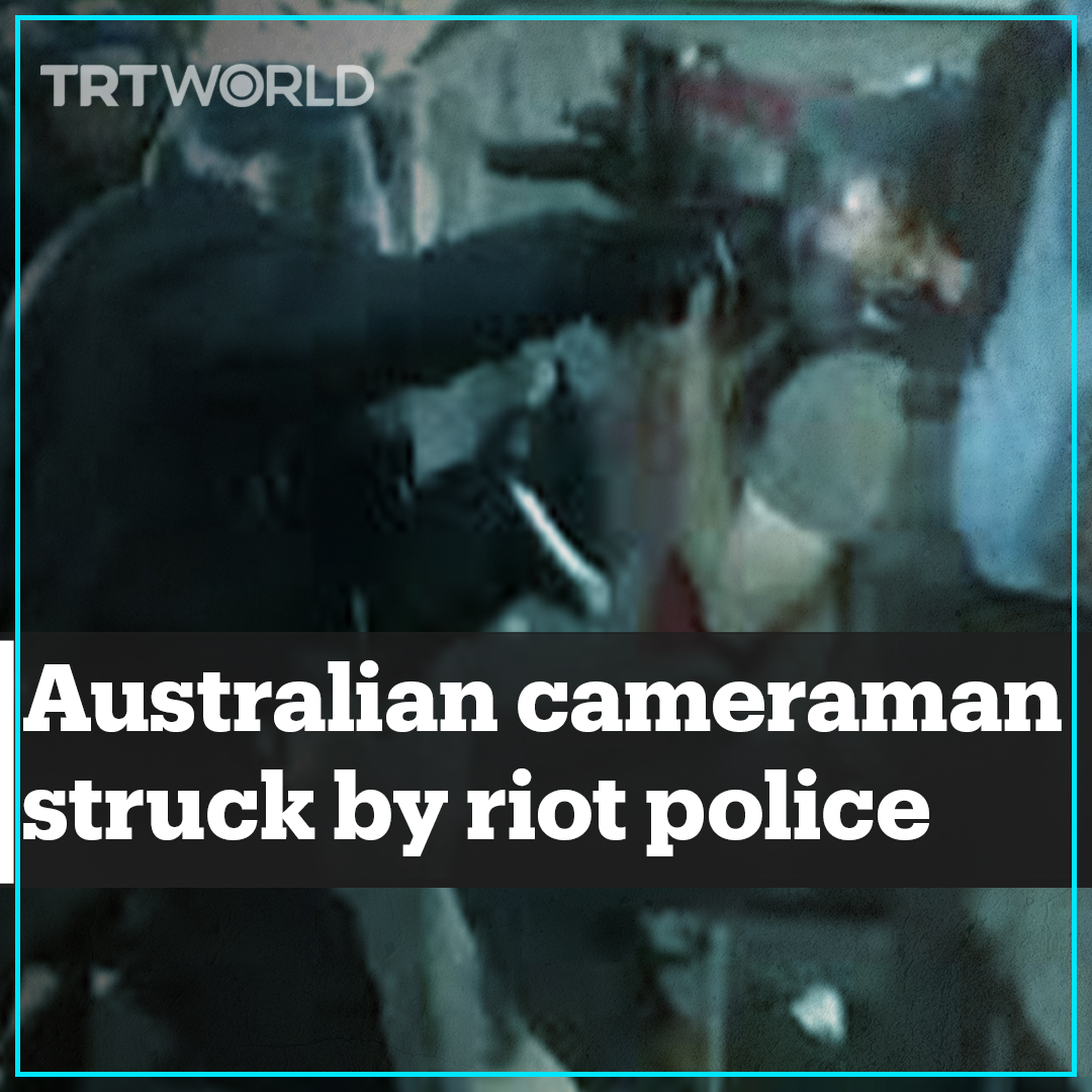 TRT World on Twitter "This is the moment an Australian cameraman was