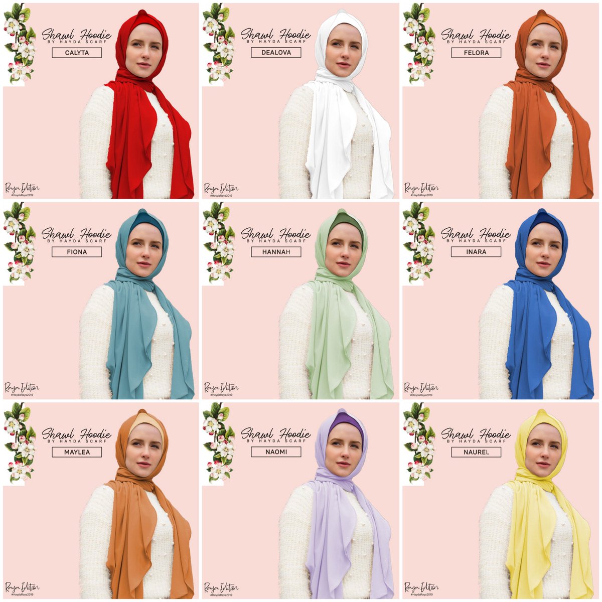 iAMezaty's tweet photo. SHAWL HOODIE

🌸 wideshawl curve yang dijahit sekali dengan inner
🌸 jahitan baby seam
🌸 nampak exclusive
🌸 material super flowy
🌸 menjimatkan masa
🌸 berlian sekeliling shawl

HARGA: RM 69 exc postage
#haydascarf #tudungmurah #tudungmalaysia https://t.co/PdlArnicaN