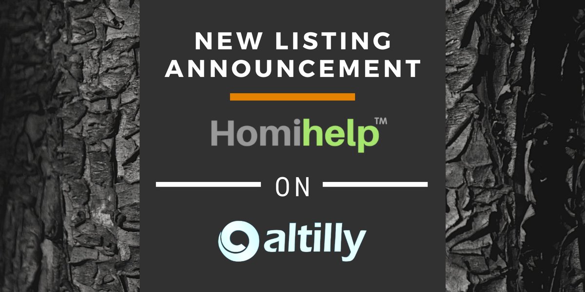 homihelp's tweet image. We are proud to announce our newest official listing with ALTILLY EXCHANGE @altillycom - the easiest way to buy and sell #homitoken. 

$HOMIHELP link: altilly.com/asset/HOMI  

#homihelp #homitoken #livechatplatform