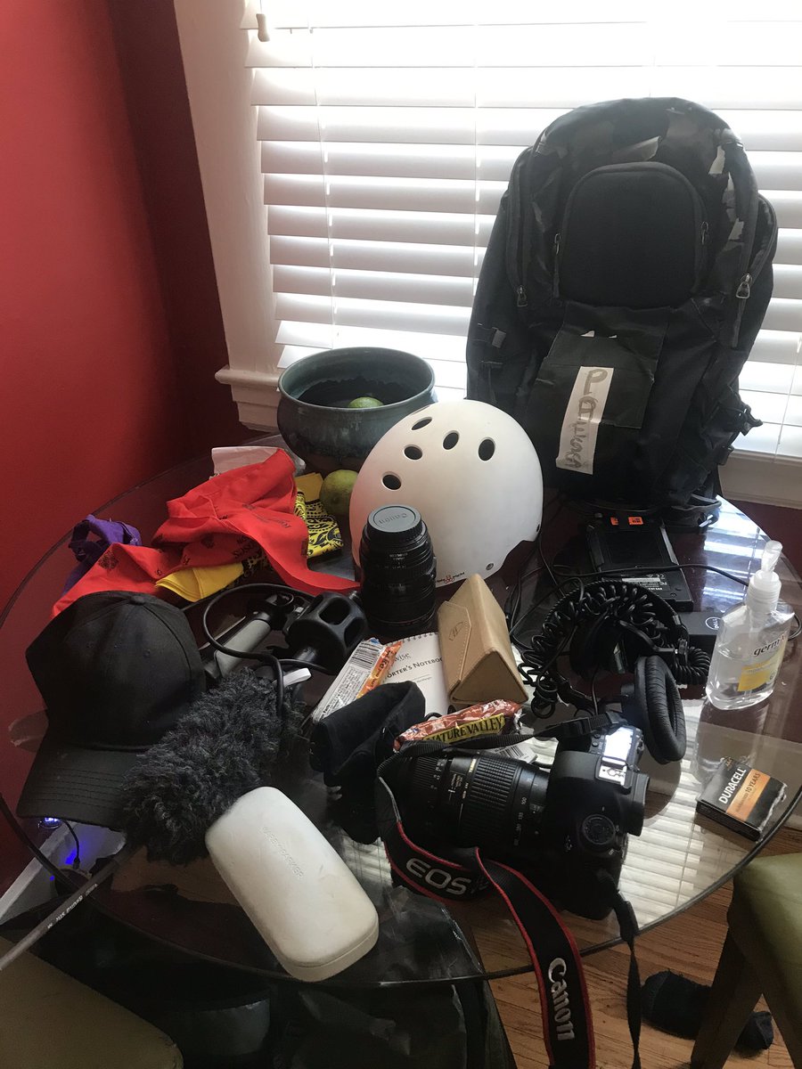 Here’s a messy look at my gear bag from the last few days. Thinking of new items to add. Just ordered an extra battery pack case for my phone. Any other ideas?