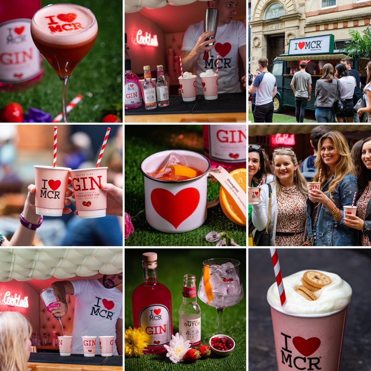 On this day last year: <a href="/ILoveMCR/">I Love Manchester</a> launched the limited edition Strawberry Jam Gin at <a href="/KingStFestival/">King Street Festival</a> with the help of the experts at @dovetaildrinks and it was a very colourful weekend 🌷 🍓 🎺 ☀️