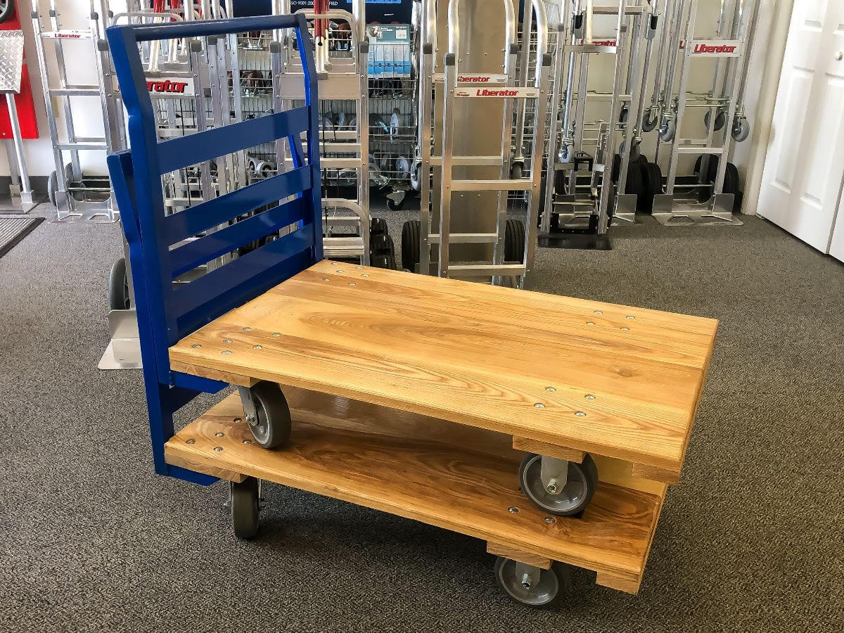 AddCaster's tweet image. Did you know we carry Wood Deck Platform Trucks? Don’t think of us as just your caster source. We’re also a full-line material handling distributor! Contact us today!
