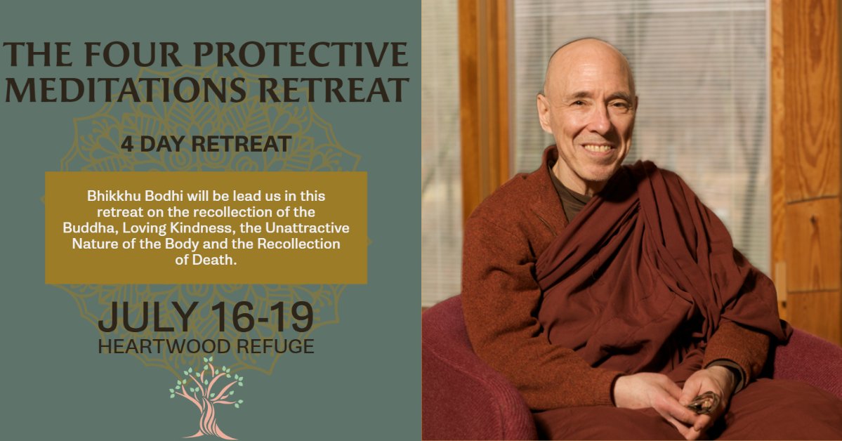 Heartwood Refuge & Academy (@heartwoodrefuge) on Twitter photo #BhikkhuBodhi offers 4 Day #OnlineRetreat at <a href="/HeartwoodRefuge/">Heartwood Refuge & Academy</a> // Register: bit.ly/2zUezRJ // Scholarships Available // #Meditation #MeditationRetreat #Retreat #HeartwoodRefuge #Metta #LovingKindness #BhikkhuBodhi offers 4 Day #OnlineRetreat at <a href="/HeartwoodRefuge/">Heartwood Refuge & Academy</a> // Register: bit.ly/2zUezRJ // Scholarships Available // #Meditation #MeditationRetreat #Retreat #HeartwoodRefuge #Metta #LovingKindness