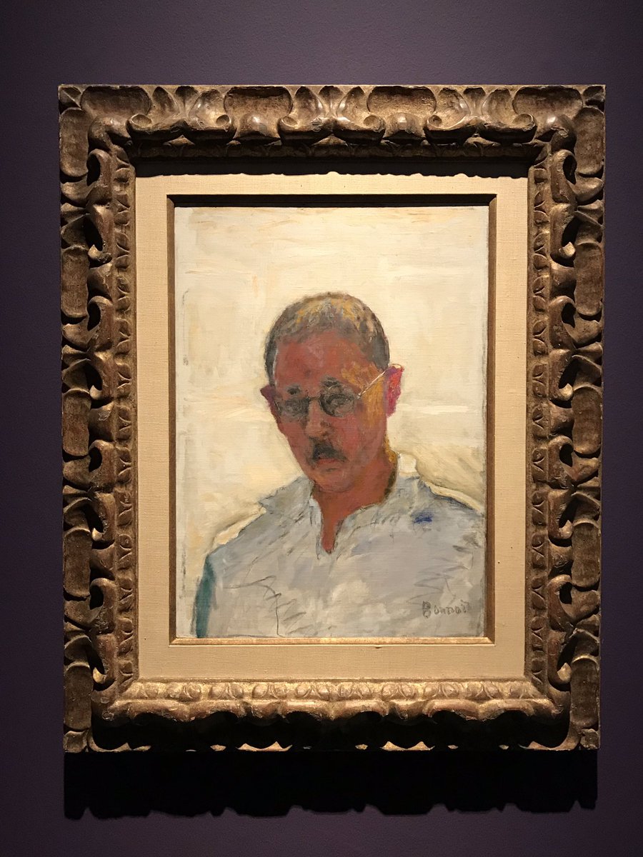 Pierre Bonnard, self-portrait 

From the Exhibition “Pierre Bonnard. The Colour of Memory” last year at <a href="/Glyptoteket/">NyCarlsbergGlyptotek</a> 

#MuseumsUnlocked #portraiture