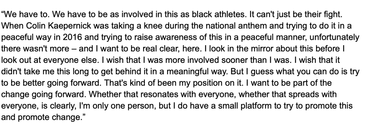 WiebesWorld's tweet photo. #NHLJets captain Blake Wheeler on the role white players like himself can play to help combat racism: https://t.co/phpPgoELa3