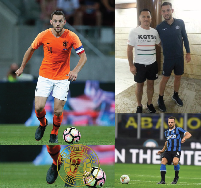El internacional Holandés Stefan de Vrij..DECIDE POR DESAFÍOS QUE TE ESTIMULEN ... POR AQUELLOS QUE ESTÉS CAPACITADO PARA SUPERAR..❤️⚽️👏