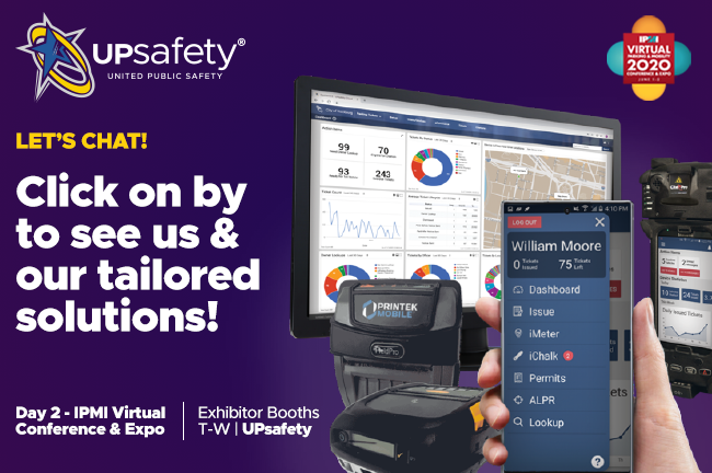 It’s Day 2 of #IPMI2020! Don’t forget to click on over to see us at our virtual booth to learn how our #parking and permit solutions – and our service – stand out from the rest. Enjoy the show! #upsafety #parkingsolutions