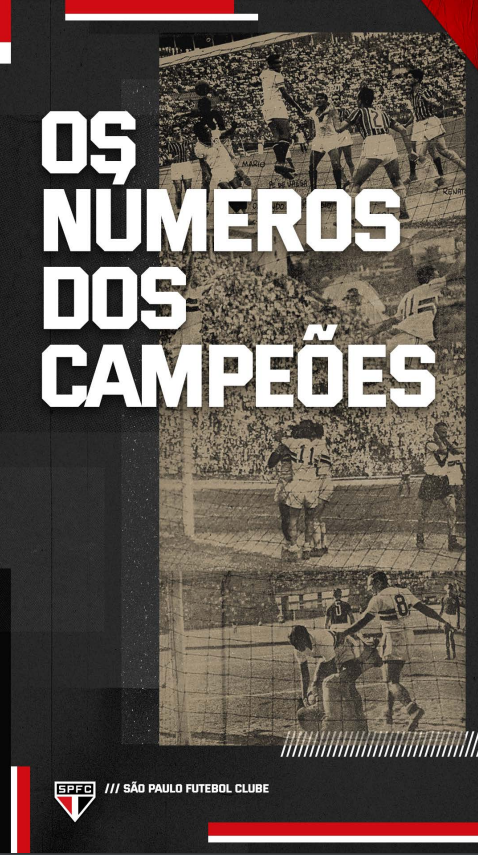 SaoPauloFC's tweet photo. Nosso Arquivo Histórico listou a numeração de todos os jogadores que participaram de times campeões pelo Tricolor 🏆🇾🇪

Quer saber com qual camisa o seu ídolo foi campeão? Confira: https://t.co/qEXg2TvndC

#MemóriaTricolor https://t.co/UfDlOtQz1B