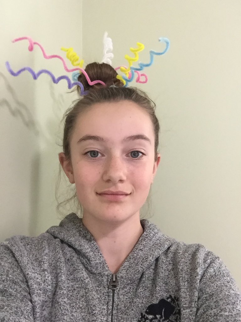 notorioustweet's tweet photo. @alcdsb_shrb Look who was showing their school spirit yesterday! I would have too except that I am folically challenged. @alcdsb_shrb #VirtualSpiritWeek #shrbSHARE https://t.co/dfOL0jVhg5