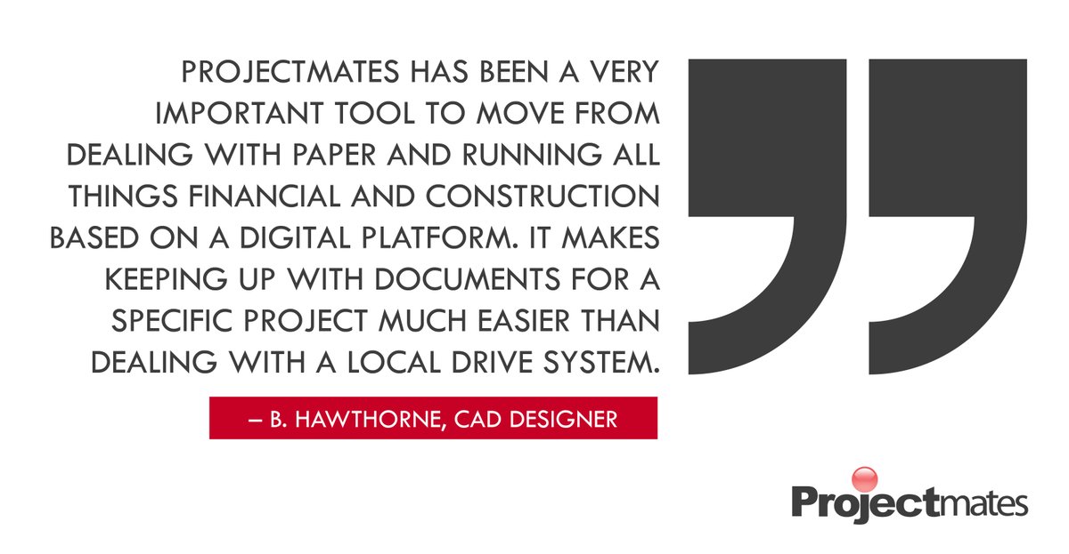 Projectmates's tweet image. #constructionsoftwaresolution #projectmates