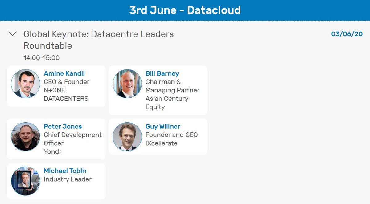 IXcellerate (@ixcellerate) on Twitter photo Reminder: you can join us at the DataCloud Global BORDERLESS tomorrow at 14:00 together with <a href="/AmineKandil/">Amine Kandil</a>, <a href="/Michael_Tobin_/">Michael Tobin OBE</a> , Bill Barney and Peter Jones! Register via the link below:👇
events.broad-group.com/event/2e680831…
<a href="/DatacloudGlobal/">Datacloud Global</a> <a href="/BroadGroup_Intl/">Datacloud</a> Reminder: you can join us at the DataCloud Global BORDERLESS tomorrow at 14:00 together with <a href="/AmineKandil/">Amine Kandil</a>, <a href="/Michael_Tobin_/">Michael Tobin OBE</a> , Bill Barney and Peter Jones! Register via the link below:👇
events.broad-group.com/event/2e680831…
<a href="/DatacloudGlobal/">Datacloud Global</a> <a href="/BroadGroup_Intl/">Datacloud</a>