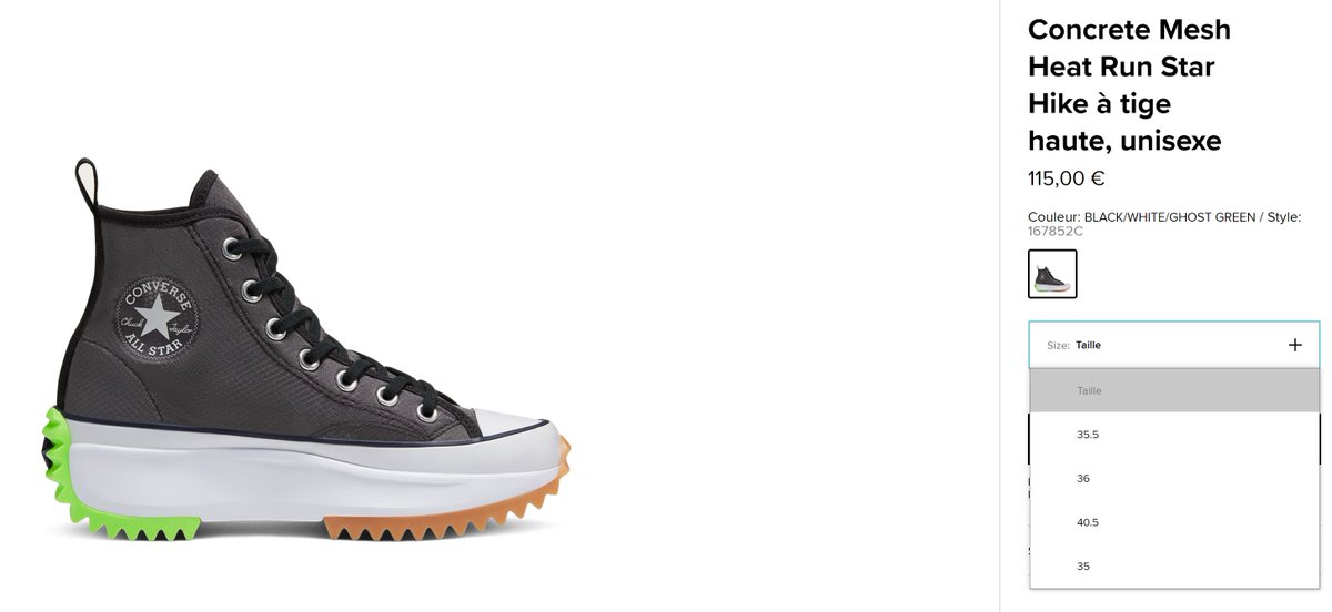 unisex mesh concrete heat run star hike high top