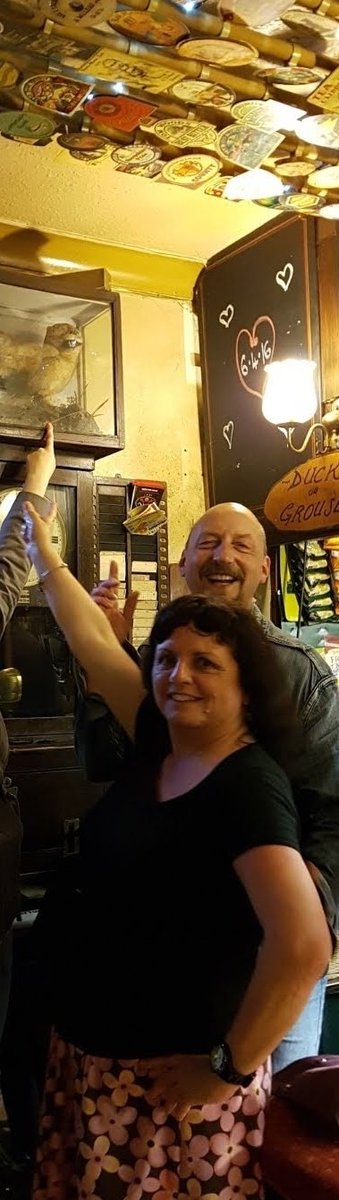The beat goes on. Today it's the turn of  @Lin46 as  #AFriendaDay.Another ISBF stalwart, avid library botherer, & one of the organisers for Bolton beer fest.Had some great days out & love catching up with Linda while she's out supporting local pubs & breweries. She's a star :-)