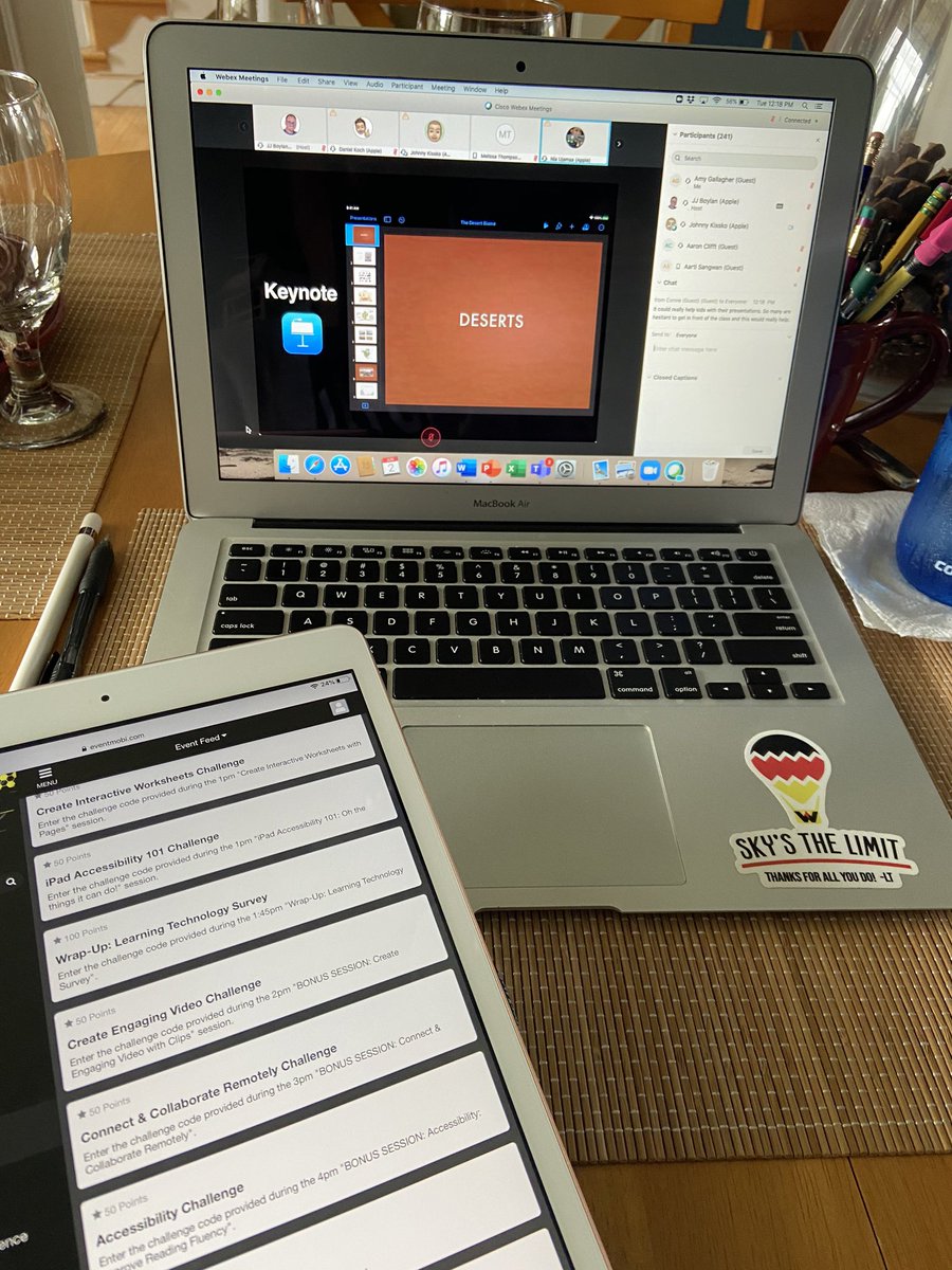 Great day of virtual learning with Apple as we #Flip2FutureReady in <a href="/WorcesterSystem/">Worcester Schools MD</a>!