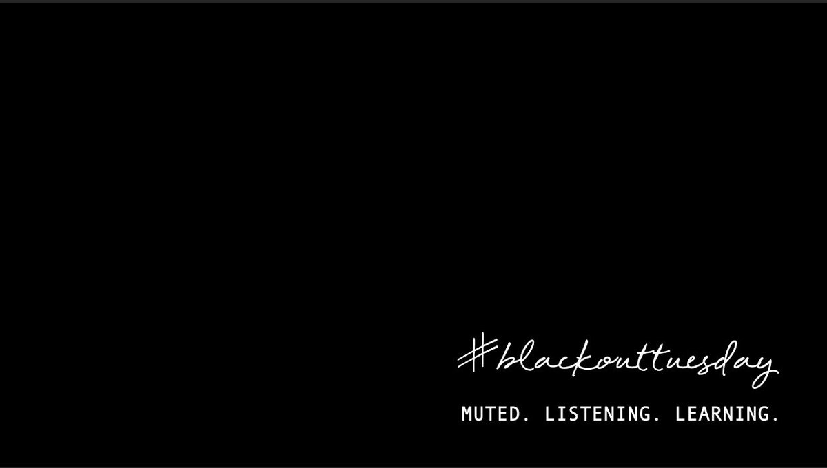 Some of those I admire most are those with the ability and heart to truly listen. May we all speak out regarding injustice. But may we also work to listen and to learn. 
#blackouttuesday