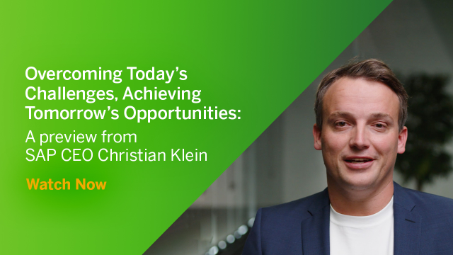 utter_rahul's tweet image. “Let’s turn our biggest challenges into our greatest opportunities.” — Christian Klein, SAP CEO. Join today for #SAPPHIRENOW Vision, our 60-minute broadcast airing on June 15. Register here: url.sap/pygsqr @SAPUKIreland #SAP bit.ly/3gFMq1g