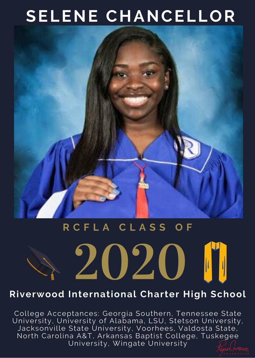 RCFATL's tweet photo. We are so excited to celebrate our Ryan Cameron Foundation Leadership Academy seniors. Congratulations to Selene Chancellor on all her accomplishments! #RyanCameronFoundation #Education #RCFLA #RCF https://t.co/cjDU2F4M82