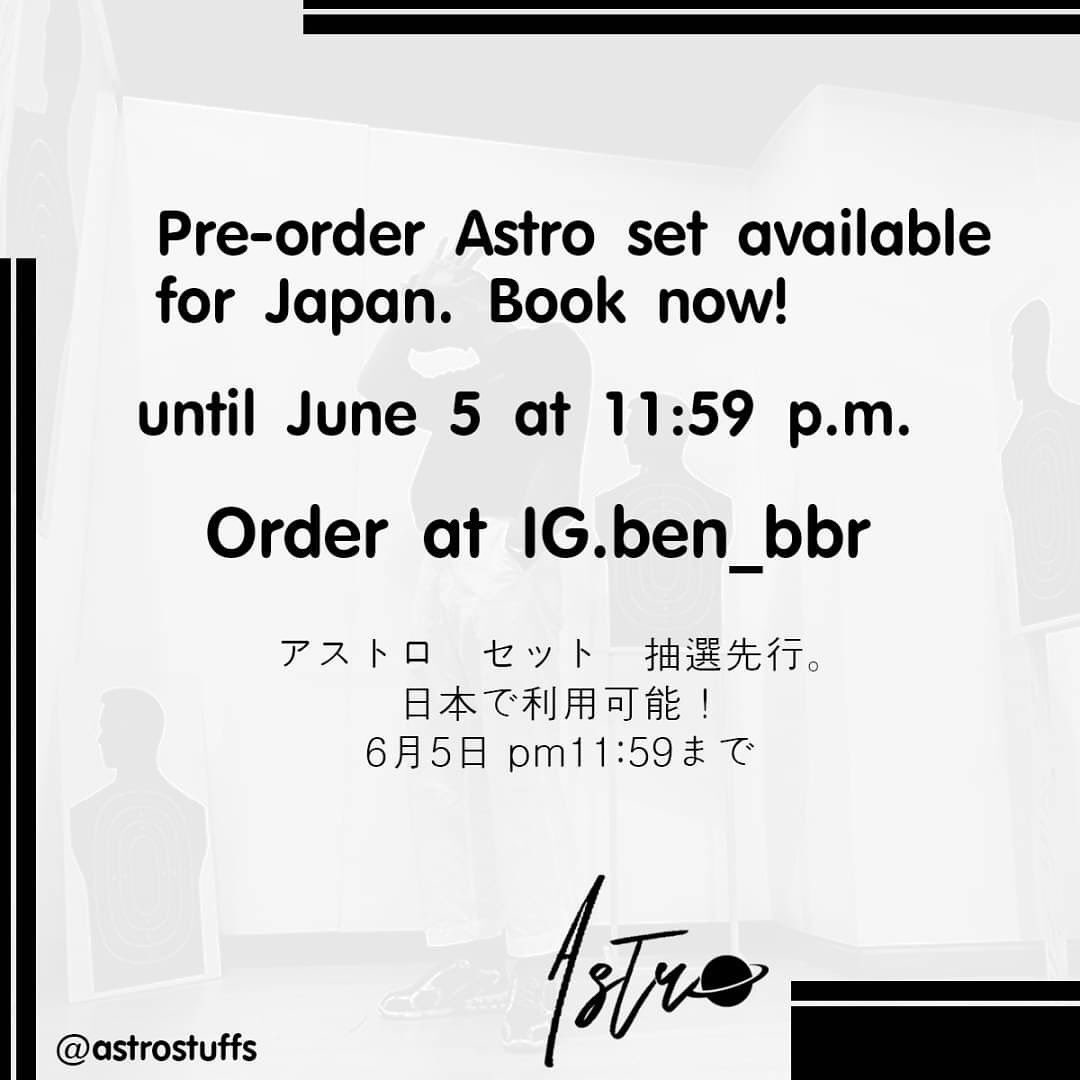 Bright Official Fanclub Pre Order Astrostuffs For Japanese Fans Order At Ig Ben r Until June 5 At 11 59 P M Gmt 9 rightvc Astrostuffs T Co Gojyocrico
