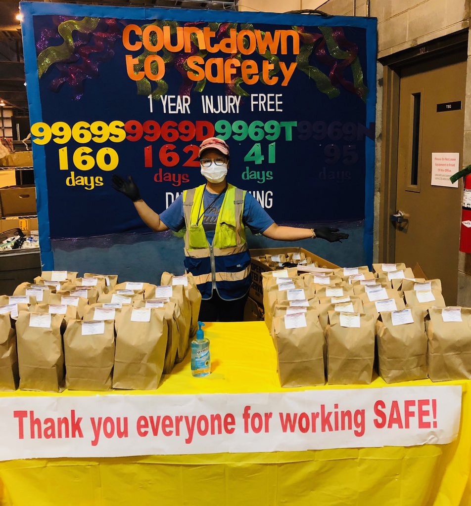 Anchorage Gateway Celebrating 6 months injury free. On there way to the 1 year mark. Only 42 days away for the Twilight ramp. You got this!  Thank you and keep it rolling!  #northwestUPSers