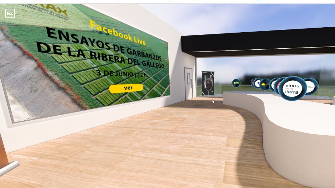 📲 ESTRENAMOS CONEXIÓN

Mañana 12h⌚️ presentamos en directo Facebook Live la 4⃣ mesa redonda #VirtualesArax sobre el garbanzo en ribera del Gállego <a href="/coopdezuera/">Cooperativa de Zuera</a> <a href="/SolisMIgnacio/">Ignacio Solís Martel</a> <a href="/AgrovegetalSA/">Agrovegetal SA</a> <a href="/63popovito/">Miguel Gutiérrez</a> <a href="/CITAAragon/">CITA Aragón</a> 

⚠️Novedad‼️ también se enlazará desde▶️
comparteelsecreto.es/sala-virtual/