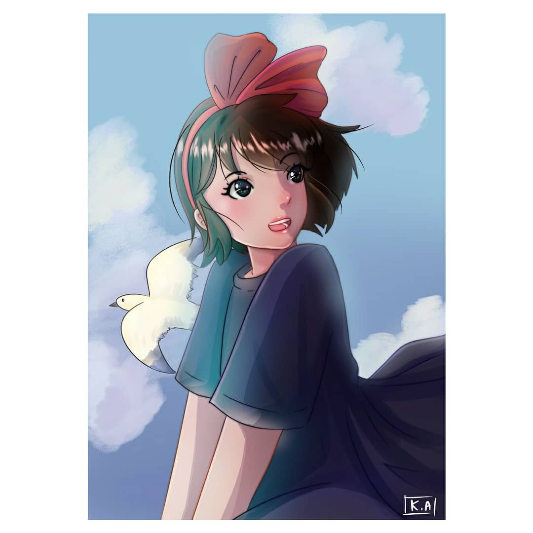 kawaiiaeon's tweet photo. #Kiki from Kiki's delivery Service #StudioGhibli #kikisdeliveryservice #LoveWithoutLimits https://t.co/VG2dKbNniv