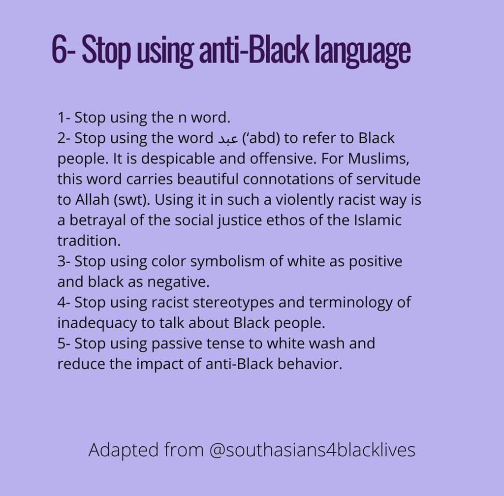 As An Arab I Feel The Need To Say This This Is The Least I Can Do To Help Black People So Here I Am Sharing This For The