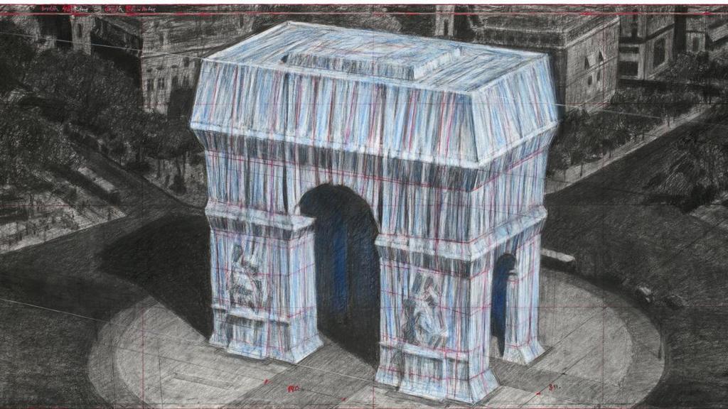 Zehub's tweet photo. #Christo : malgré la disparition de l'artiste, l'empaquetage de l'Arc de Triomphe reste programmé pour 2021 https://t.co/W3Vz5HXMQ7 https://t.co/57UfVMYy1m