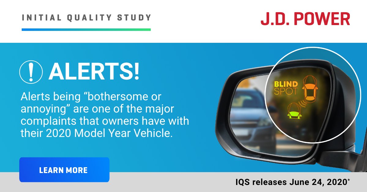 JDPowerAutos's tweet image. Coming June 24 – the J.D. Power Initial Quality Study will provide the industry with additional insight into problems caused by advanced driver assistance systems

Learn more &amp;gt; hubs.ly/H0r26GW0

#JDPowerIQS