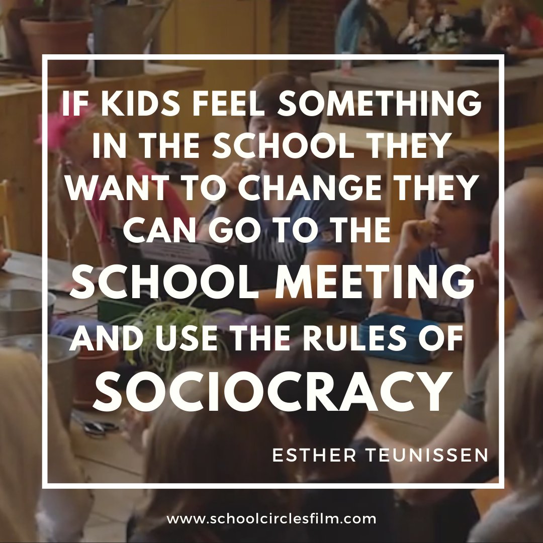 That's how it works! #sociocracy #democraticeducation #schoolmeeting #schoolcouncil