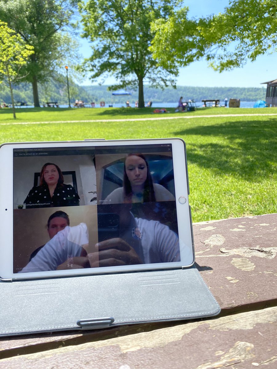 Shaner124's tweet photo. Going to miss seeing everyone in Mauston this year, but great to have so many people come together from around the country for virtual @caosassociation ... I picked a scenic spot to join! https://t.co/W31gDUkGuO