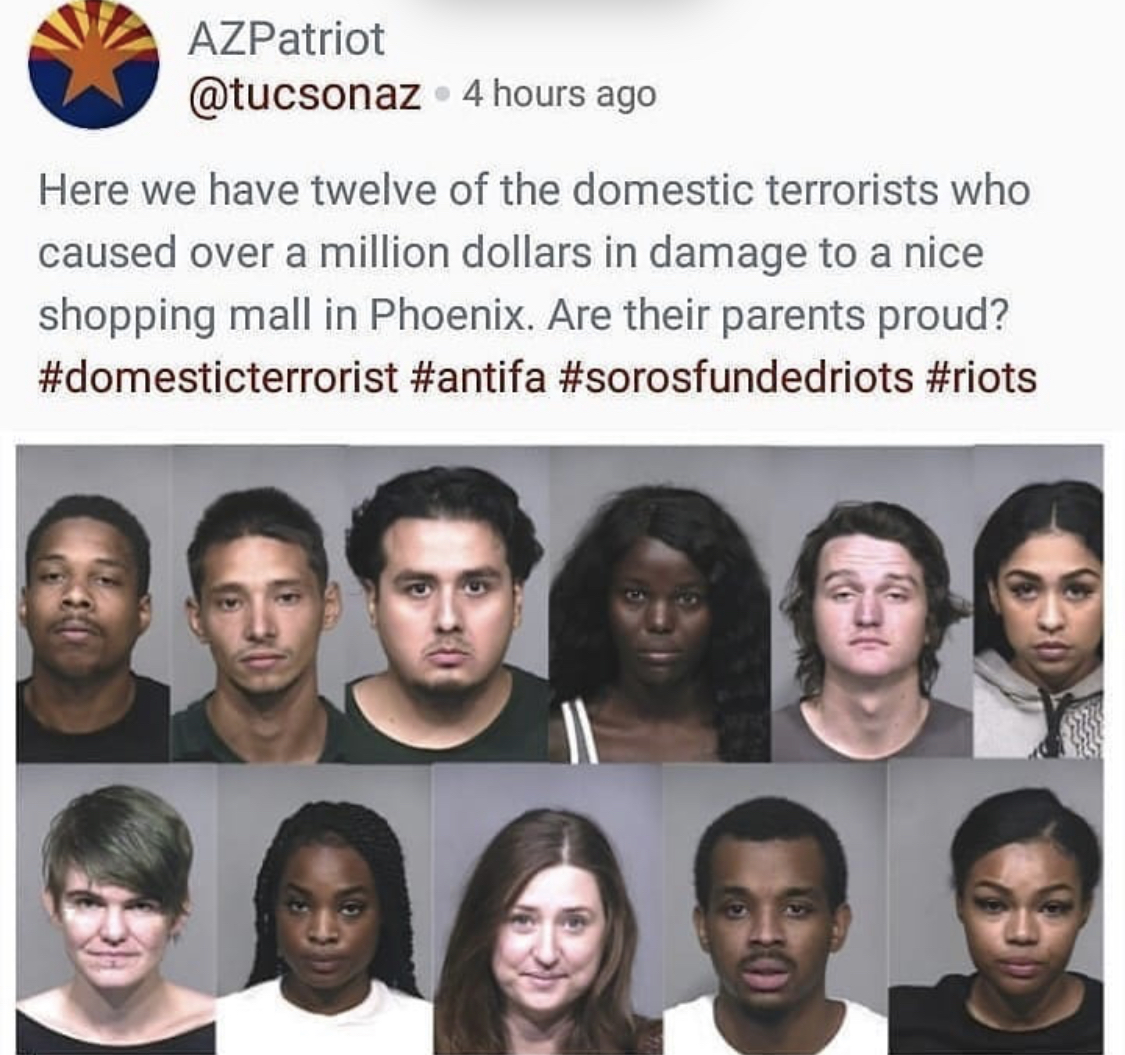 CloydRivers's tweet photo. Pieces of shit come in all shapes, sizes, genders, and races.  Merica. https://t.co/bv6Rynfzkf