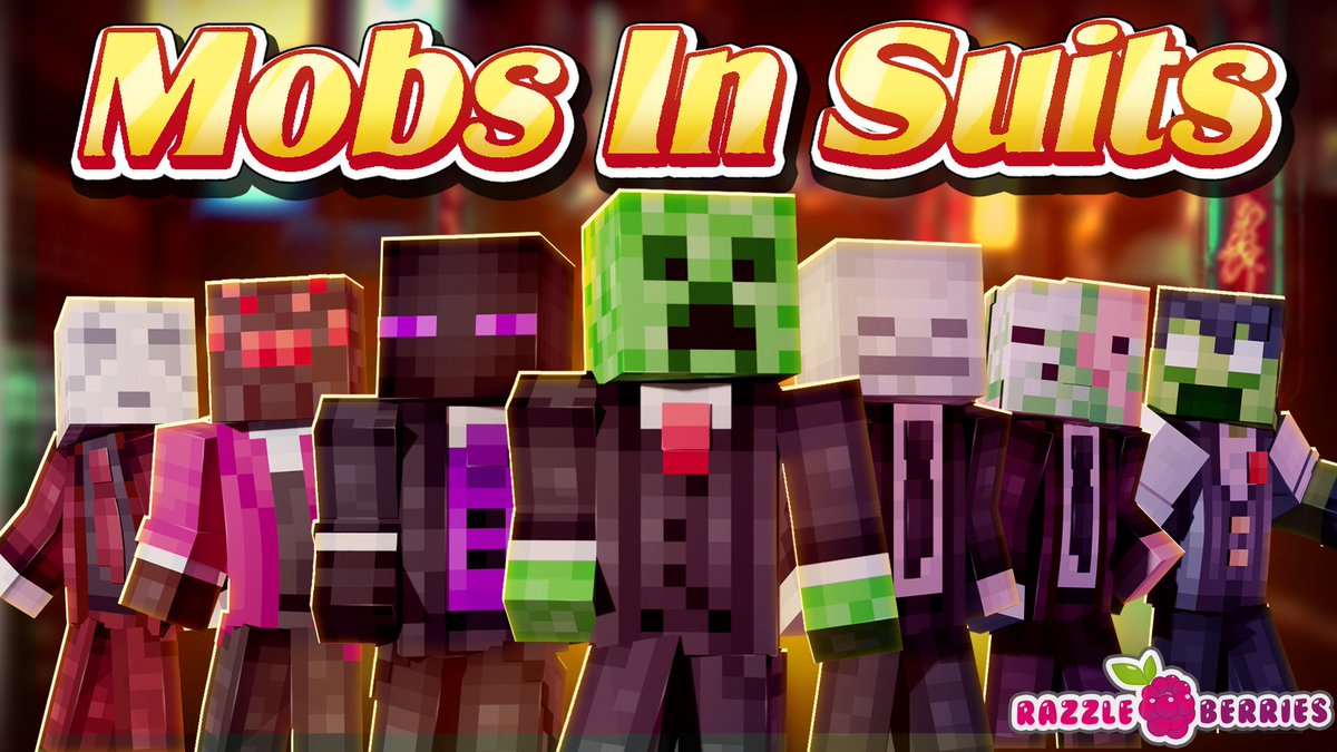 Razzleberries Sur Twitter Watch Out These Mobs Are More Advanced Mean Business With Their New Suits These Mobs Are Ready For Anything This Skin Pack Includes The Following Fancy Mob Razzleberries Sur Twitter Watch Out These Mobs Are More Advanced Mean Business With Their New Suits These Mobs Are Ready For Anything This Skin Pack Includes The Following Fancy Mob