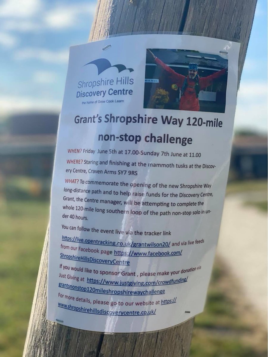 Good luck Grant and all the very best   From everyone at @DerwenCravenA @DerwenWalford @ClaireCrippin   👏👏👏👏👏👏👏👏👏👏👏👏 <a href="/ShropsHillsDC/">Shropshire Hills Discovery Centre</a>