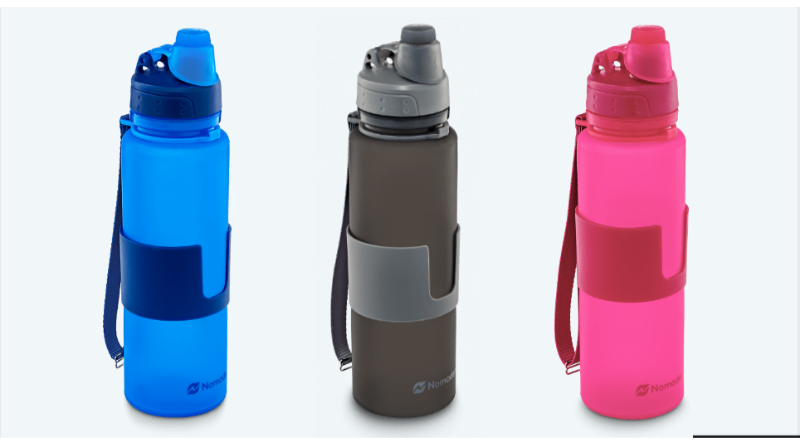 Whether your dad or husband is a sports player, fitness enthusiast the Nomader Collapsible Water Bottle will be a great gift for him. #FathersDay #fathersday2020 #giftsfordad #fathersdaygiftideas 
lifeasrog.com/taking-your-wa…