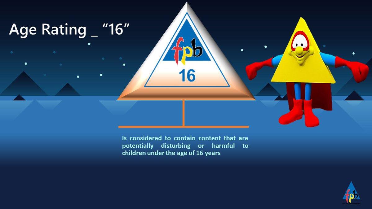 FPB_ZA's tweet image. More age ratings to keep children protected from inappropriate content #Protectourchildren #Childprotectionweek2020 #Keepthemsafe