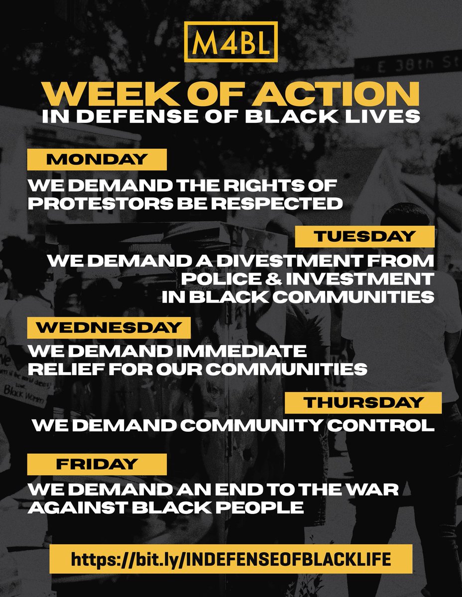 We stand together with <a href="/Mvmnt4BlkLives/">Movement 4 Black Lives</a>. Overfunding the police leads to mass incarceration and a lack of resources for the things that matter: housing, education and healthcare. When we redirect funding, lives improve. #DefundPolice #BlackLivesMatter
