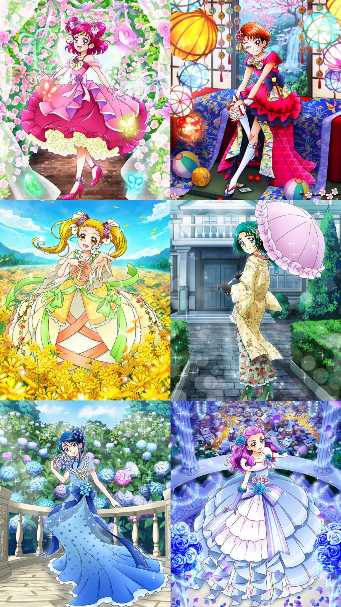 Twitter 上的 はな キュアぱず 今までありがとうございました 楽しませてもらいました もう描き下ろしの可愛い イラストが見れないのは残念ですが 今までお疲れ様でした あとドレスアップコレクション載せときます キュアぱず キュアぱず